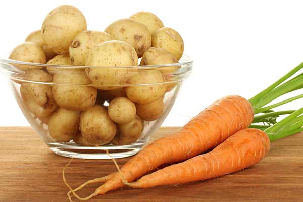 Kolde kartofler er blandt de madvarer, der kan reducere mavefedtet.